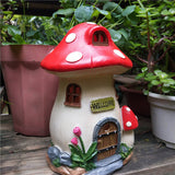 Mushroom House Solar Light