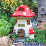 Mushroom House Solar Light