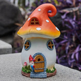 Mushroom House Solar Light