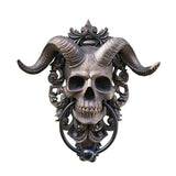 Punk Satan skull sheep head wall decoration