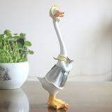 Duck home garden patio ornaments resin