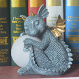 Dragon window garden ornaments resin crafts